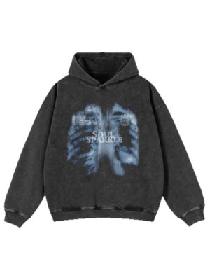 Soul Sparkle Skeleton Radiance Pullover Hoodie