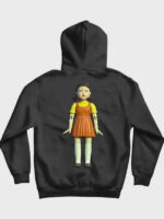 Squid Game Doll Red Light Green Light Pullover Hoodie