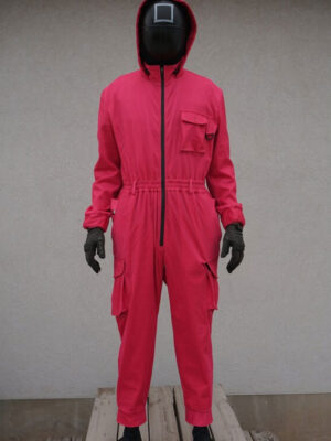 Squid Game S02 Guard Pink Jumpsuit