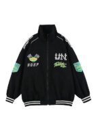 Takkep Hoxp Racer Bomber Zip-Up Jacket