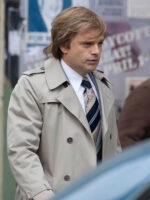 The Apprentice 2024 Sebastian Stan Beige Cotton Coat