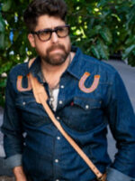 The Equalizer S05 Adam Goldberg Horse Shoe Denim Shirt