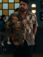 The Equalizer S05 Harry Keshegian Patchwork Print Shirt