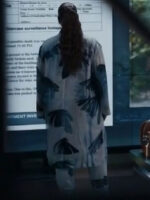 The Equalizer S05 Queen Latifah Palm Leaf Print Coat