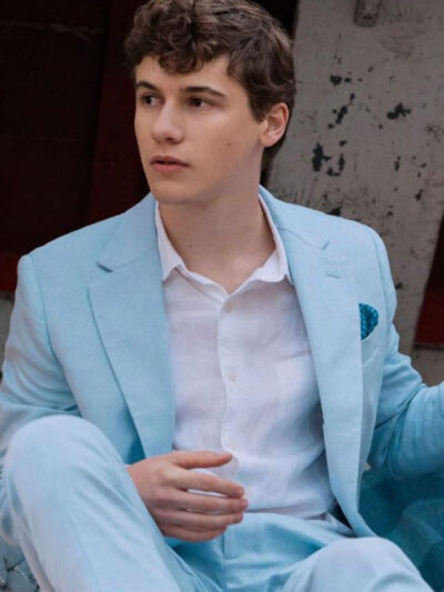 The Perfect Couple S01 Sam Nivola Blue Blazer