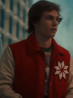 The Santa Clauses Austin Kane Red Varsity Jacket