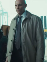 The Silent Hour 2024 Mark Strong Beige Coat