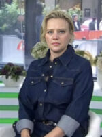 The Today Show Kate McKinnon Blue Denim Shirt