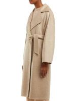 The Undoing Lily Rabe Beige Wool Coat