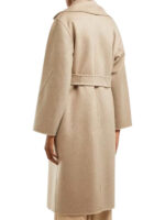 The Undoing Lily Rabe Beige Wool Coat