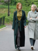 The Undoing Nicole Kidman Green Wool Coat