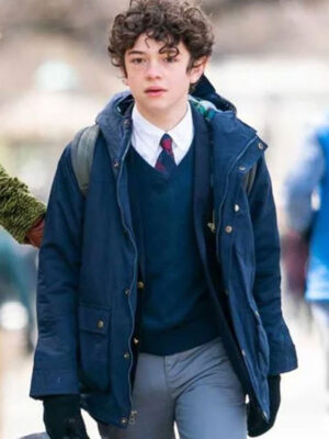 The Undoing Noah Jupe Blue Jacket