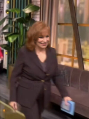 The View Joy Behar Brown Blazer