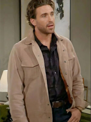 The Young And The Restless Conner Floyd Suede Jacket