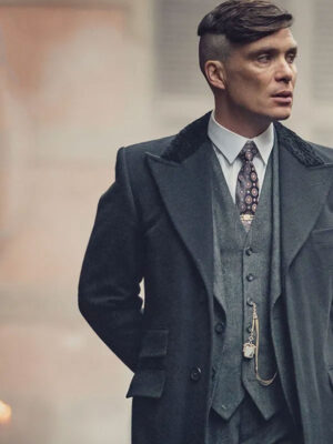 Thomas Shelby Peaky Blinders S06 Black Long Coat