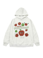 Unisex Monskiski Cheerful Fruit Pullover Hoodie