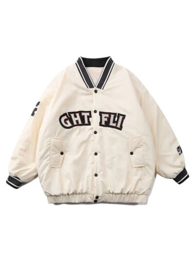 Unofficial GHT FLI Embroidery Bomber Jacket