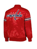 Washington Capitals Enforcer Varsity Bomber Jacket