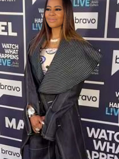 Watch What Happens Live 2024 Mary Cosby Denim Coat