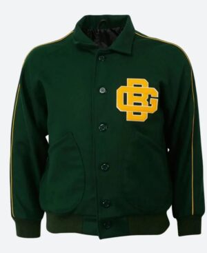 1952 Green Bay Packers Green Wool Varsity Jacket