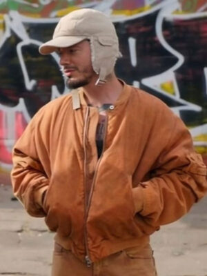 A Great Day with J Balvin 2024 Brown Quality Bomber Jacket