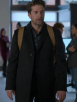 Cellar Door 2024 Scott Speedman Black Wool Coat