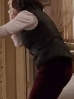 Christmas with the Kranks Jamie Lee Curtis Black Quilted Zipper Vest