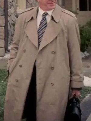 Christmas with the Kranks Tim Allen Beige Trench Cotton Coat