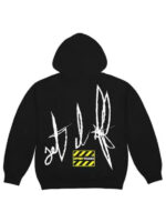 Denim Tears Black Fleece Pullover Hoodie