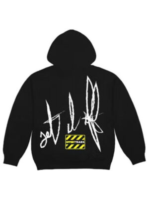 Denim Tears Black Fleece Pullover Hoodie