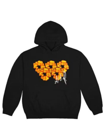 Denim Tears Black Fleece Pullover Hoodie