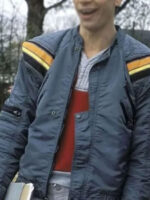 Dumb and Dumberer Lloyd Christmas Gray Zipper Jacket