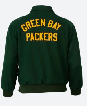 1952 Green Bay Packers Green Wool Varsity Jacket