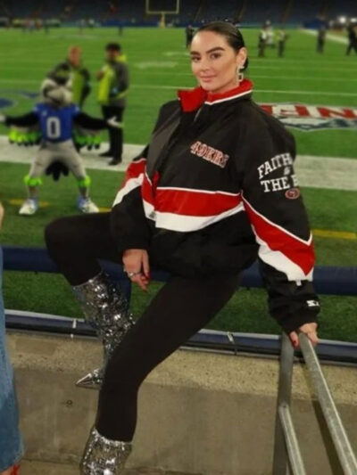 Faithful to the Bay Claire Kittle San Francisco 49ers Cotton Jacket