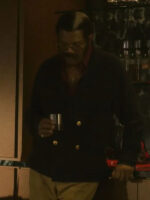 Fight Night The Million Dollar Heist Samuel L. Jackson Blue Wool Coat