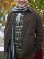 Five Star Christmas Victor Webster Brown Wool Jacket