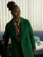 Found S02 Shanola Hampton Green Wool Coat