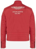 GB Hacket Astin Martin F1 Racing Red Zipper Jacket