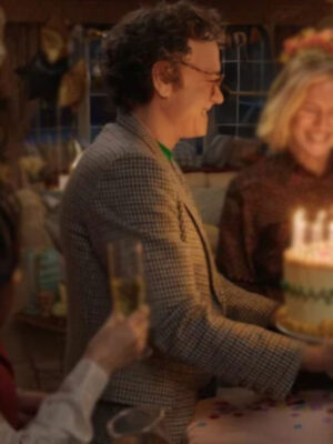 Here 2024 Richard Plaid Brown Suiting Blazer