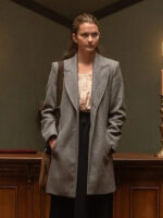 Heretic Chloe East Grey Trench Wool Coat