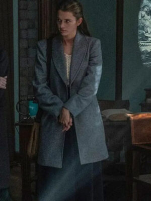 Heretic Chloe East Grey Trench Wool Coat