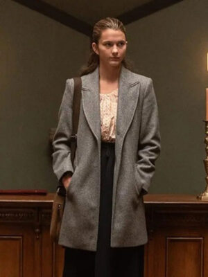 Heretic Chloe East Grey Trench Wool Coat