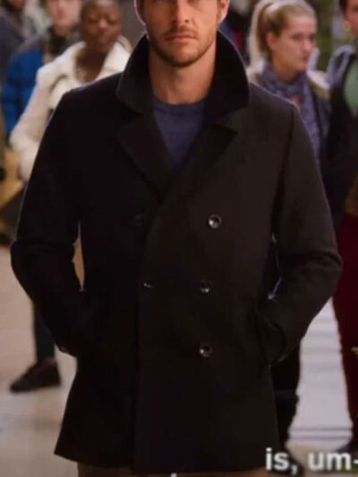 Holidate 2020 Jackson cotton Black Wool Peacoat