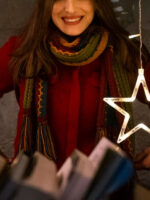 I Hate Christmas S01 Pilar Fogliati Red Wool Jacket