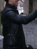 Jack Donnelly A Royal Winter Black Real Leather Jacket