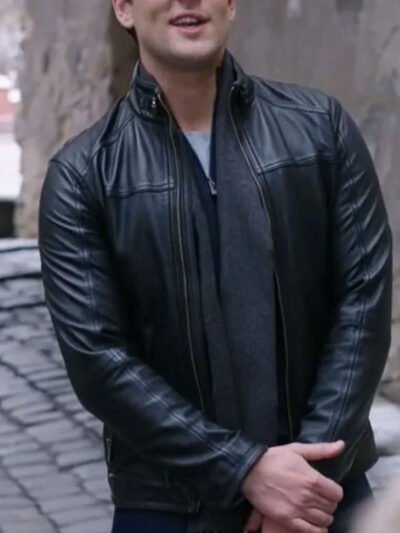Jack Donnelly A Royal Winter Black Real Leather Jacket