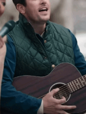 Jason Biggs Best Christmas Ever Zip-Up Vest