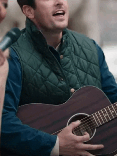 Jason Biggs Best Christmas Ever Zip-Up Vest