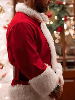 Jason Priestley Dear Christmas Red Jacket