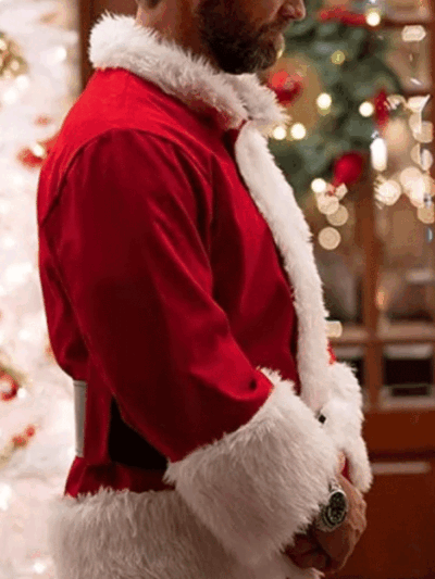 Jason Priestley Dear Christmas Red Jacket